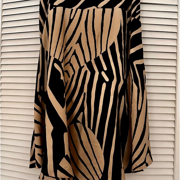 Women’s black and beige Maeve skirt - Picture 1 of 3